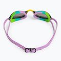 Plaukimo akiniai arena Python Mirror green/violet/green 3