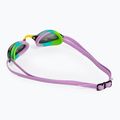 Plaukimo akiniai arena Python Mirror green/violet/green 4