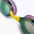 Plaukimo akiniai arena Python Mirror green/violet/green 5