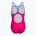 Vaikiškas vientisas maudymosi kostiumėlis arena Daly Light Drop Back freak rose/blue china 3