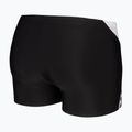 Vyriškos plaukimo trumpikės arena Stripe Swim Short black/white/multi 4