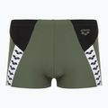 Vyriškos plaukimo trumpikės arena Stripe Swim Short sage/black/multi