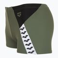 Vyriškos plaukimo trumpikės arena Stripe Swim Short sage/black/multi 3
