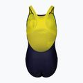 Vaikiškas vientisas plaukimo kostiumas arena Light Tricks Swim Pro Back navy/soft green/multi 2