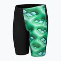 Vaikiški plaukimo šortai arena Foam Swim Jammer black/soft green multi 3