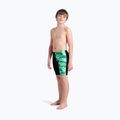 Vaikiški plaukimo šortai arena Foam Swim Jammer black/soft green multi 6