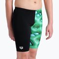 Vaikiški plaukimo šortai arena Foam Swim Jammer black/soft green multi 8