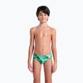 Vaikiškos plaukimo glaudės arena Foam Swim Briefs black/soft green multi 5