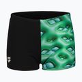 Vaikiškos plaukimo trumpikės arena Foam Swim Short black/soft green multi