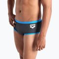 Vyriškos plaukimo trumpikės arena One Low Waist Short Big Logo asphalt/turquise 4