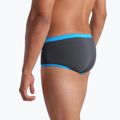 Vyriškos plaukimo trumpikės arena One Low Waist Short Big Logo asphalt/turquise 5