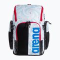 Plaukimo kuprinė arena Spiky III 45 l Allover fireflow / white