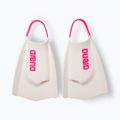 Plaukimo pelekai Arena Powerfin Pro II white/shocking pink