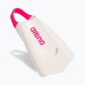 Plaukimo pelekai Arena Powerfin Pro II white/shocking pink 2