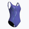 Moteriškas vientisas maudymosi kostiumėlis arena Ginevra Wing Back violet 3