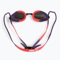 Plaukimo akiniai arena Tracks Mirror copper/plum/bright coral 3