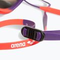 Plaukimo akiniai arena Tracks Mirror copper/plum/bright coral 6
