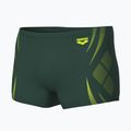 Vyriškos plaukimo trumpikės arena Poseidonia Swim Short dark sage/artic lime 3