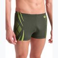 Vyriškos plaukimo trumpikės arena Poseidonia Swim Short dark sage/artic lime 7