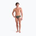 Vyriškos plaukimo glaudės arena Poseidonia Swim Briefs dark sage/artic lime 5