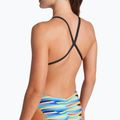 Moteriškas vientisas maudymosi kostiumėlis arena Racing Stripe Xcriss Cross black multi/black 9