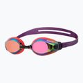 Plaukimo akiniai arena Zoom X-Fit Mirror copper/bright coral/plum