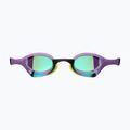 Plaukimo akiniai arena Cobra Ultra Swipe Mirror emerald/plum/cyber lime 4