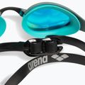 Plaukimo akiniai arena Cobra Ultra Swipe Mirror aqua/sage/peacock 6