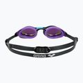 Plaukimo akiniai arena Cobra Swipe Mirror emerald/plum/black 4