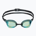 Plaukimo akiniai arena Cobra Swipe Mirror aqua/sage/black 2