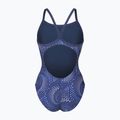 Moteriškas vientisas maudymosi kostiumėlis arena Fireflow Lightdrop Back navy/team navy 2