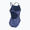 Moteriškas vientisas maudymosi kostiumėlis arena Fireflow Lightdrop Back navy/team navy 4