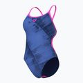 Moteriškas vientisas maudymosi kostiumėlis arena Arch Lace Back multi blue/navy/shocking pink 4