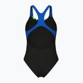 Moteriškas vientisas maudymosi kostiumėlis arena Bloom Swim Pro Back Lb multi black/black/blue china 2