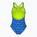 Vaikiškas vientisas maudymosi kostiumėlis arena Multiple Dot Swim Pro Back multi blue/artic lime 2