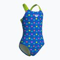 Vaikiškas vientisas maudymosi kostiumėlis arena Multiple Dot Swim Pro Back multi blue/artic lime 3