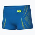 Vaikų arena Poseidonia Swim Short mėlyni upės/artic lime boksininkų šortai 3