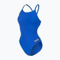 Moteriškas vientisas maudymosi kostiumėlis arena Team Swimsuit Challenge Solid neon blue/team orange 3