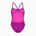 Moteriškas vientisas maudymosi kostiumėlis Arena Team Swimsuit Challenge Solid very fuchsia/team green 2