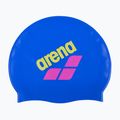 Plaukimo kepuraitė arena Big Logo neon blue/shocking pink/yellow star