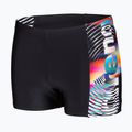Plaukimo glaudės Arena Lit Logo Swim Short black/multi 3