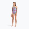 Vaikiškas vientisas maudymosi kostiumėlis arena Spring Lightdrop Back water multi/yellow star 6