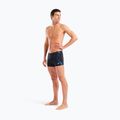 Vyriškos plaukimo trumpikės arena Graphic Swim Short black/turquoise 6