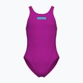 Vaikiškas vientisas maudymosi kostiumėlis Arena Team Swim Tech Solid very fuchsia/water