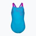 Vaikiškas vientisas maudymosi kostiumėlis arena Kikko Swim Pro Back turquoise/very fuchsia