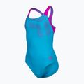 Vaikiškas vientisas maudymosi kostiumėlis arena Kikko Swim Pro Back turquoise/very fuchsia 3