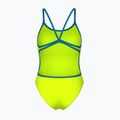 Moteriškas vientisas maudymosi kostiumėlis Arena Lace Back Solid artic lime/blue cosmo 2