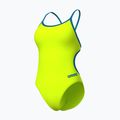 Moteriškas vientisas maudymosi kostiumėlis Arena Lace Back Solid artic lime/blue cosmo 3