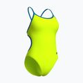 Moteriškas vientisas maudymosi kostiumėlis Arena Lace Back Solid artic lime/blue cosmo 4