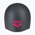Plaukimo kepuraitė arena Long Hair asphalt/pink 3
